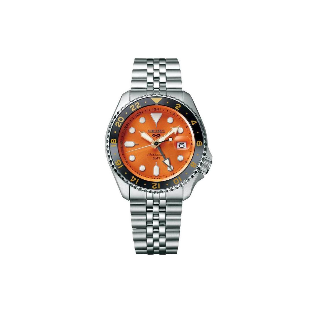 Seiko orange best sale dial watch