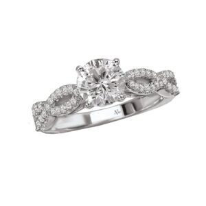 10-00065 14KW LV Woven Dia Semi Mt S1/3CTW fit 6.5mm rd