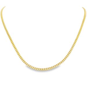 14K Yellow Gold Gourmette Chain - 20 Inches, 3.27g