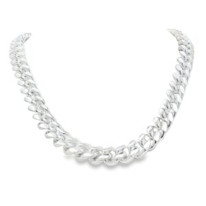 .925 Silver 22 Inch 6.25mm Chain with 55g Gross Weight