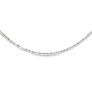 Sterling Silver Chain Necklace 21 inches