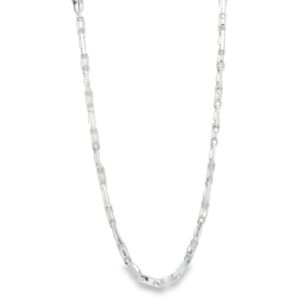 2.5mm .925 Silver HEshe 24-inch Chain - 20.83g