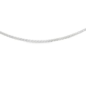18" .925 Silver Persian Wheat Chain
