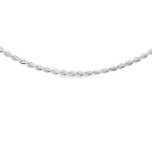 20-Inch .925 Silver Curb Chain - 9g Weight