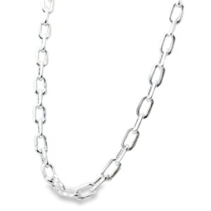 22-Inch Silver Anchor Link Chain - .925 Silver, 20.23g