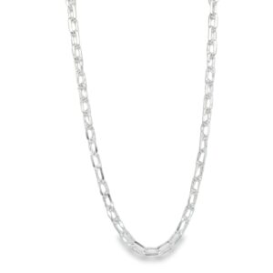 24" .925 Silver Anchor Chain - 14.24g Weight