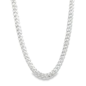 925 Silver Miami Cuban Chain 38.03g 24.50 inch Length