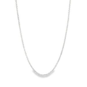 16" Unisex .925 Silver Cable Chain 1.62g