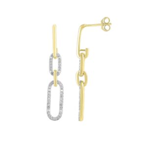17-00483 14k dia .33ct, paperclip