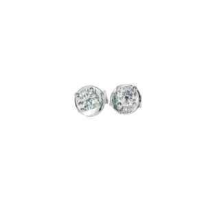 18k WG RD Dia 0.23ct Earrings