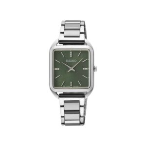Seiko Essentials SS Quartz Green Dial