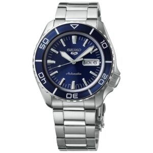 Seiko Sports Stainless Steel Automatic Blue Dial SRPK97
