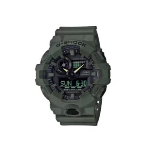 Men's Analog-Digital Green Resin Strap Watch 53mm