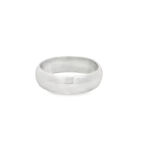 Men's Sterling Silver Wedding Band - 5.60g