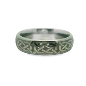 ArtCarved Grey Tungsten Carbide Band 6mm