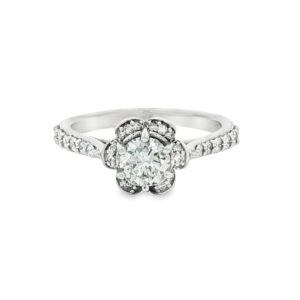 0.57 Carat Round Loose Diamond with SI1 Clarity and G Color