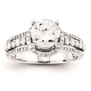 83-00033 14k WG .48ct Semi