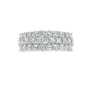 14K WG 2.00ct TDW Dia Fashion Ring