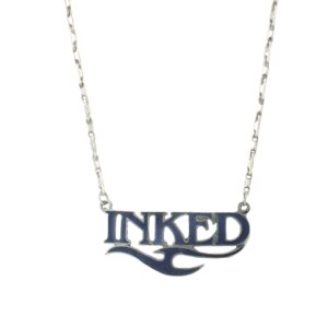 Sterling Silver "INKED" Box Chain - 16 Inches