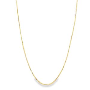 14k YG 18" Square Chain 1.08g