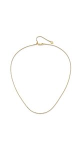 Leslie's Sterling Silver Gold Plated Adjustable 1.15mm