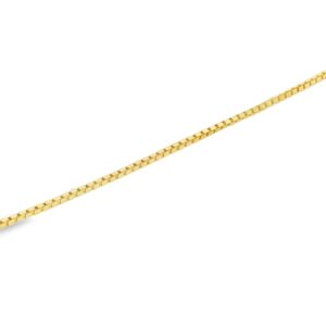 14K Yellow Gold 18-Inch Unisex Box Chain - 1.21g