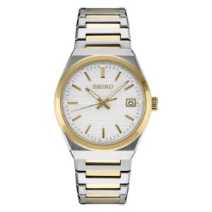 Seiko SUR558 Essentials TT Quartz White Dial