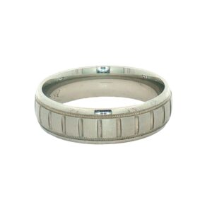 Men's Palladium 6mm Wedding Band - 7.21g Gross Weight