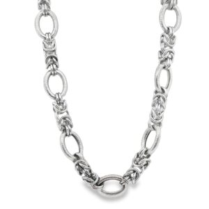 Phillip Gavriel Sterling Silver Large Loop Chain - 18 Inches