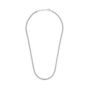 Desmos .925 Silver Crystal Necklace for Women - 18 inch Length