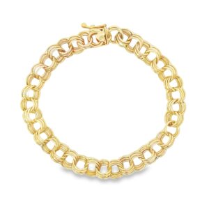 14K Yellow Gold 7.5" Charm Bracelet | 16.25g Weight