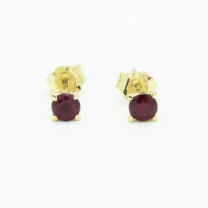 15-00301 14k ruby earring