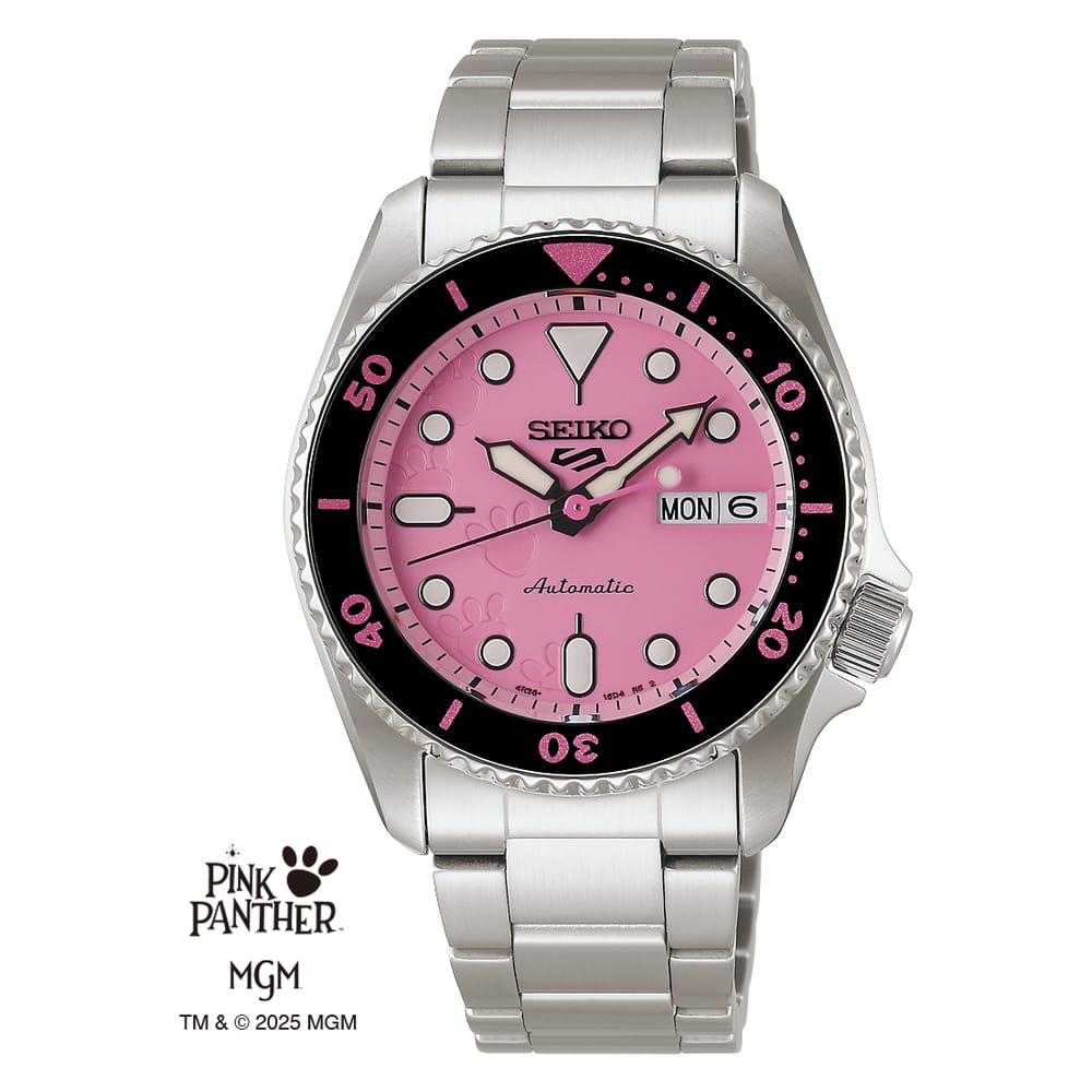 Seiko 5 Sports SKX Series Pink Panther Limited Edition Watch SRPM07 - 38mm - Automatic