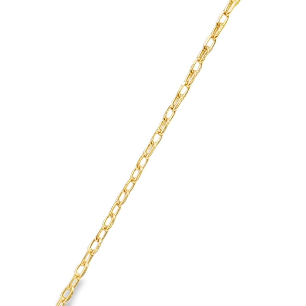 Cubic Zirconia Teardrop 16" Y-Necklace+ 2" Extension Gold Over Sterling Silver .925 3.53g