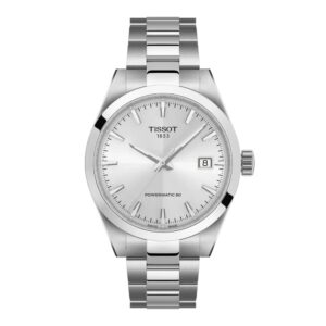 Tissot Gentleman 38mm Silver Dial Automatic Watch - T165.807.11.031.00