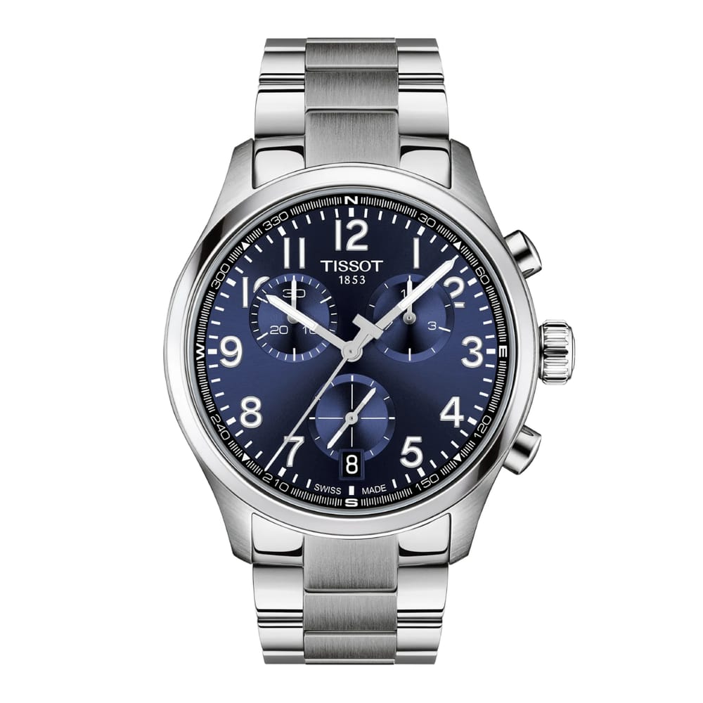 Tissot Chrono L 42mm Mens Watch - Blue Dial - T116.417.11.042.00