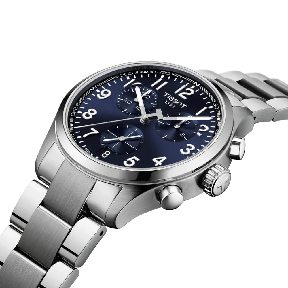Tissot Chrono L 42mm Mens Watch - Blue Dial - T116.417.11.042.00