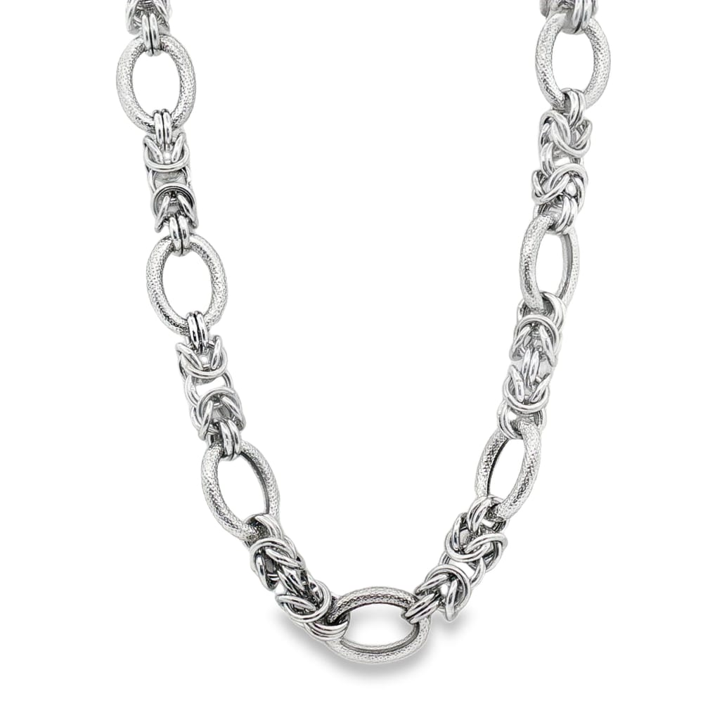 a phillip gavriel sterling silver large loop 18 inch chain