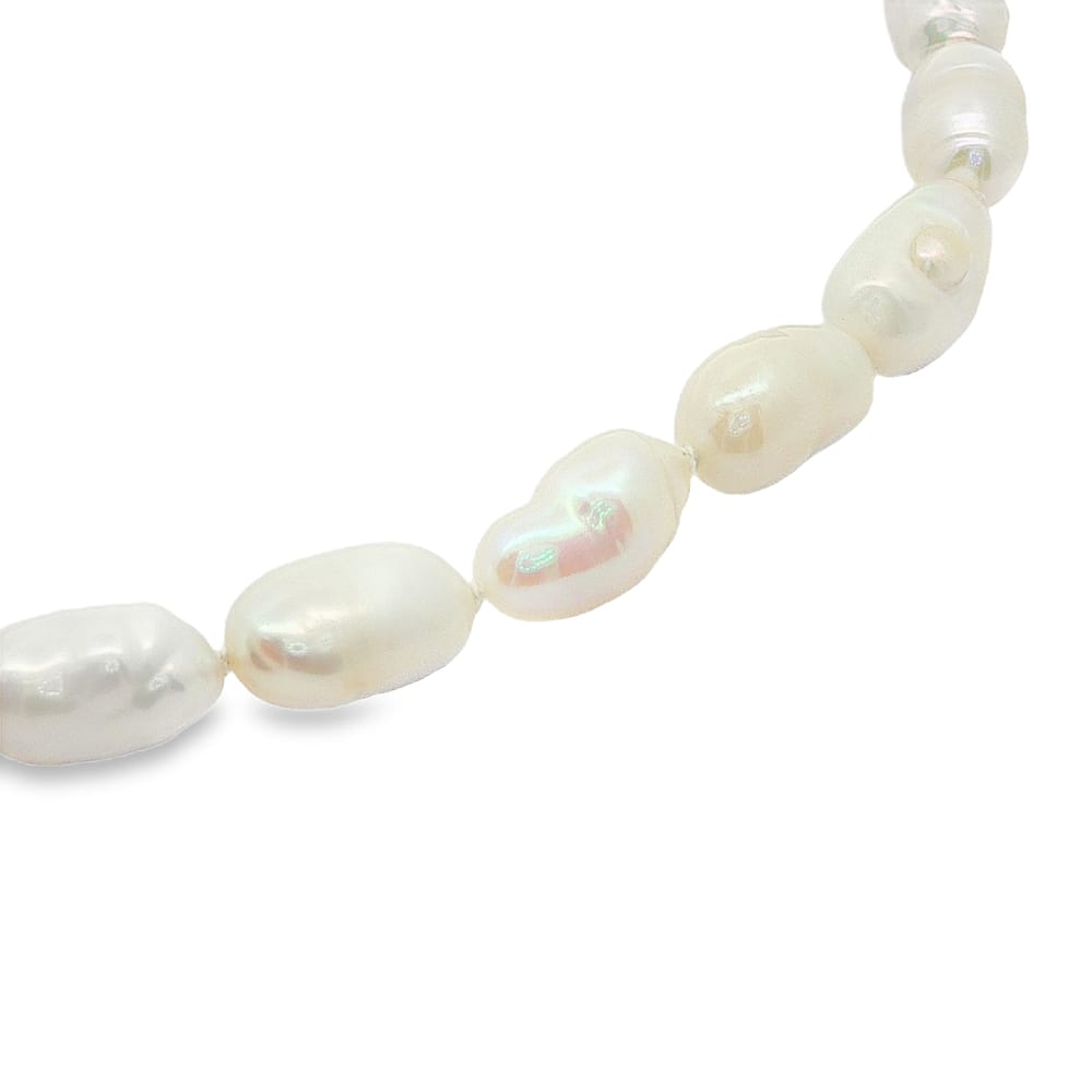 Freshwater Baroque Pearl Necklace - 32 Inches