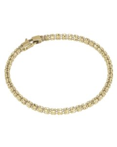 Desmos Infinity Frames Silver 7 inch Bracelet