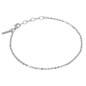 Design Mirror Silver Bracelet - 7.5 inches