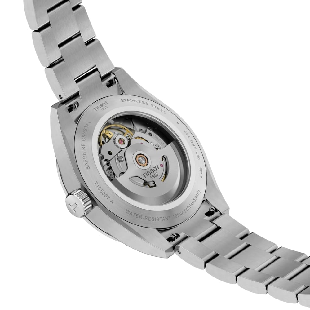 Tissot Gentleman 38mm Mens Automatic Watch - T165.807.11.091.00