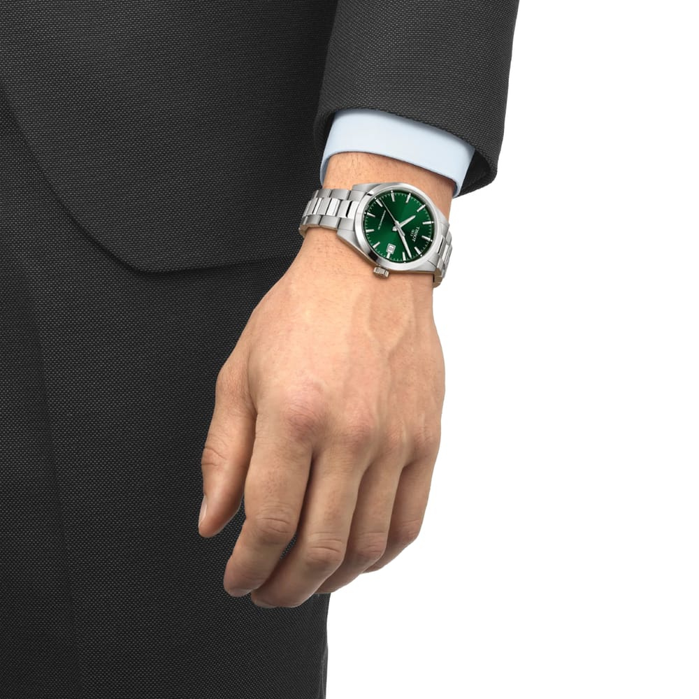 Tissot Gentleman 38mm Mens Automatic Watch - T165.807.11.091.00