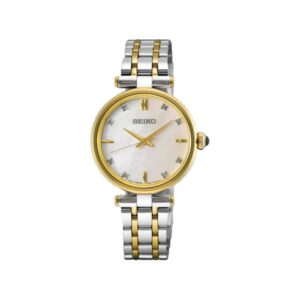 Seiko Diamonds HGH007 Pink Mother of Pearl Two Tone Ladies Quartz