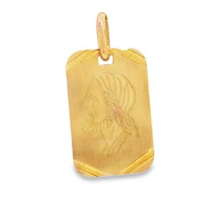 32-00305 1.6dwt Head of Christ on Dog Tag