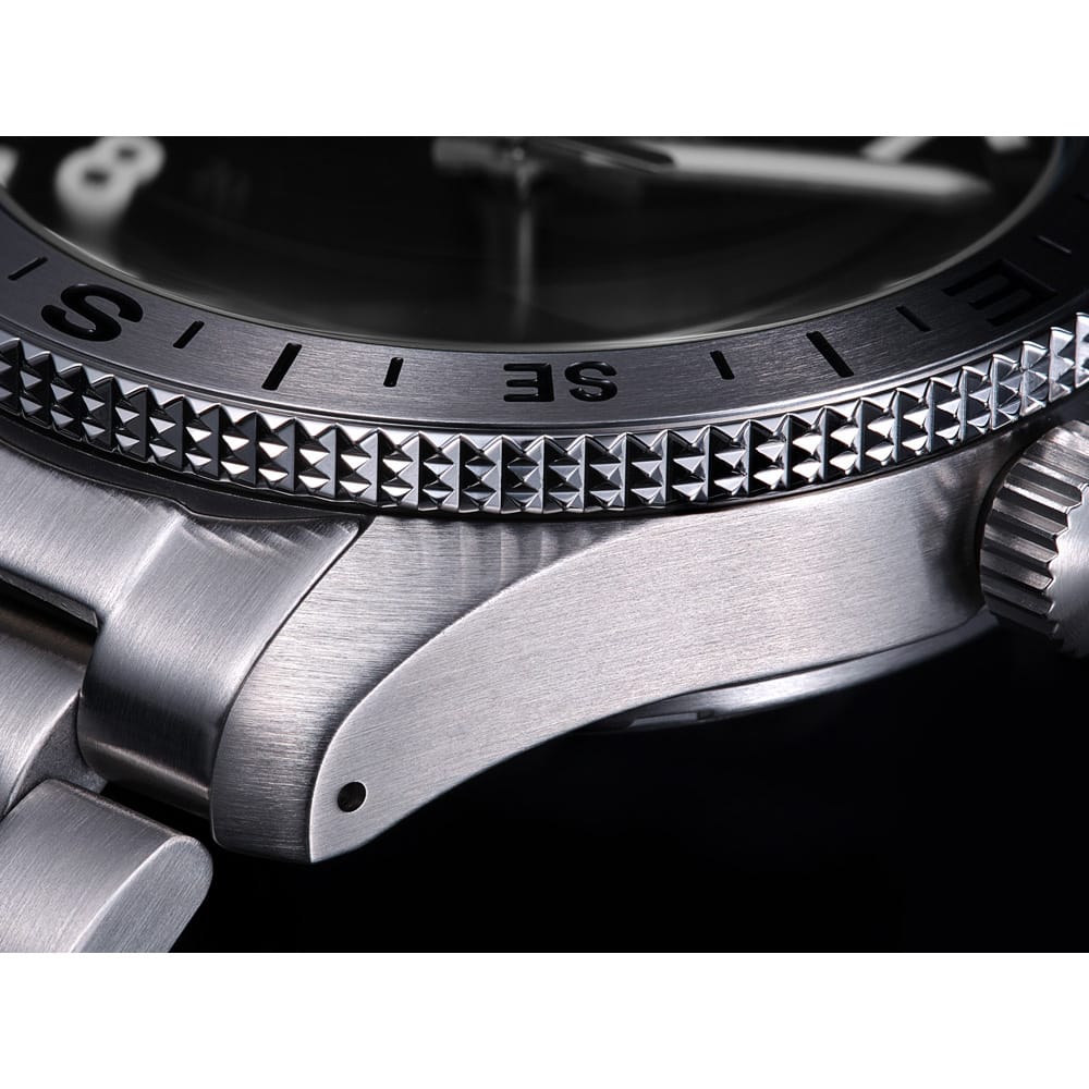 Seiko 5 Sport SS Auto Black Dial 41mm HDB006