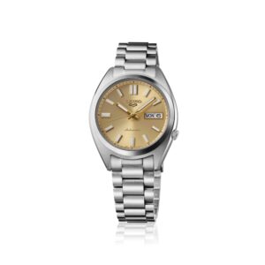 SRPL59 Seiko 5 Sport SS Auto Gold Dial 37mm
