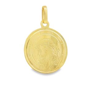 32-00306 1.7dwt 14KT YG Round Head of Christ