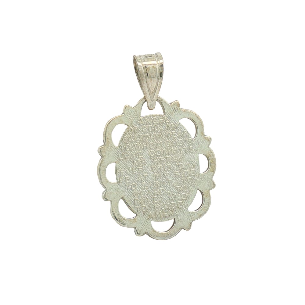 14K Yellow Gold Guardian Angel Charm