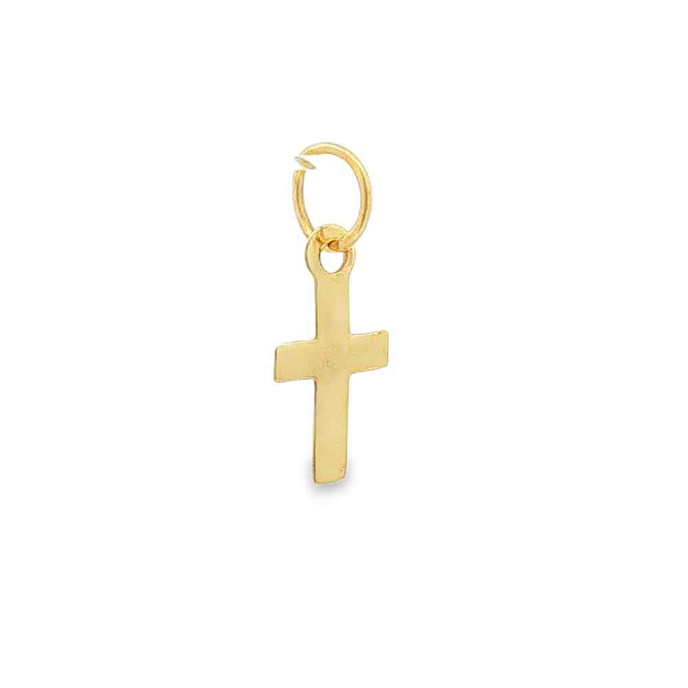 14K Yellow Gold Pendant with 0.08g Weight